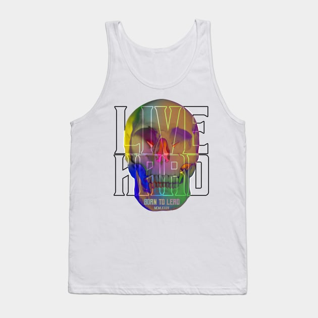 Live Hard core - Street style Tank Top by Carbon Love